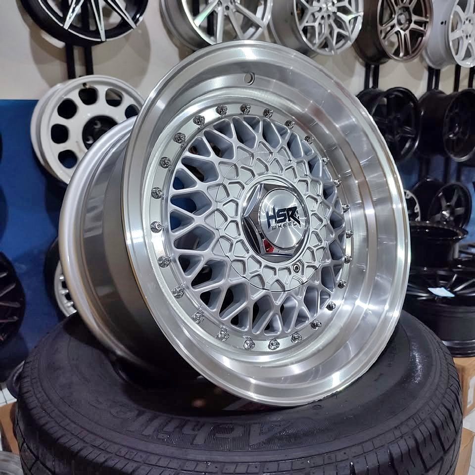 Velg Mobil Celong Ring 15 Lebar 7-8 Untuk Mobil Brio Agya Ayla Avanza Kijang Dll Original HSR RS R15