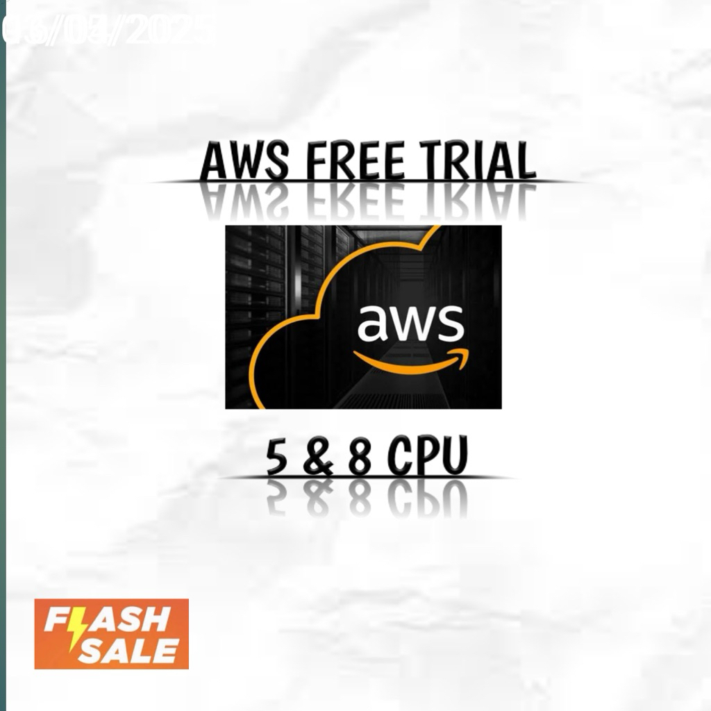 Aws5Vcpu Free Trial Credit 100$ Siap Pakai