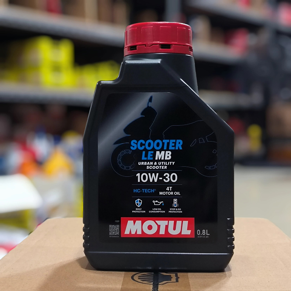 PAKET OLI MOTUL MATIC LEE 0.8L 10W30 & MOTUL GARDAN 120ML BEAT SCOOPY