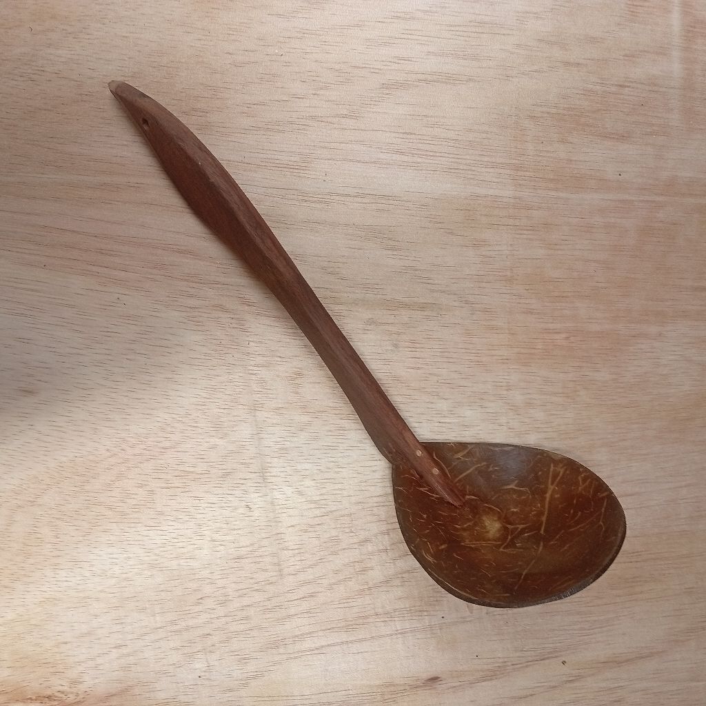 Irus,Centong batok kelapa gagang kayu