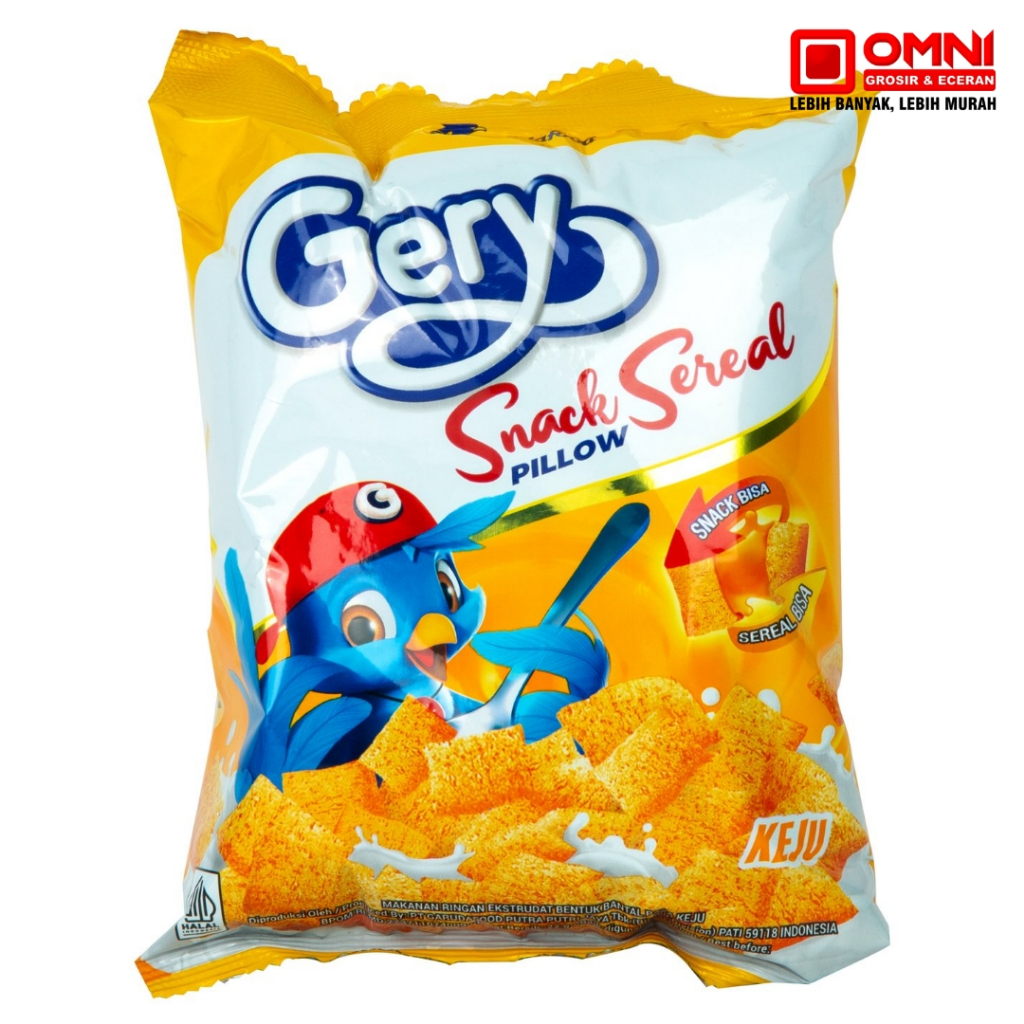Gery Snack Sereal Pillow Cheese / Keju