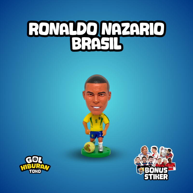 Ronaldo Nazario Brasil Action Figure