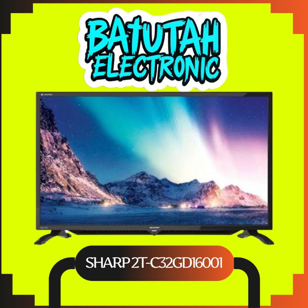 SHARP DIGITAL 2T-C32GD16001 TV 32 INCH
