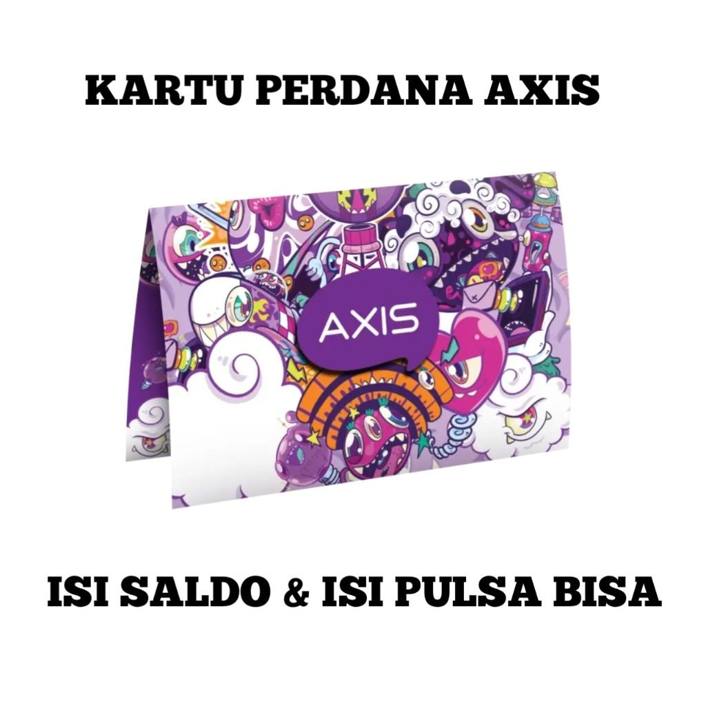 KARTU PERDANA AXIS / ISI SALDO APASAJA BISA