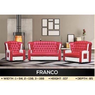 Vilux Sofa – Tipe Franco (3 Sofa, 5 Tempat Duduk)