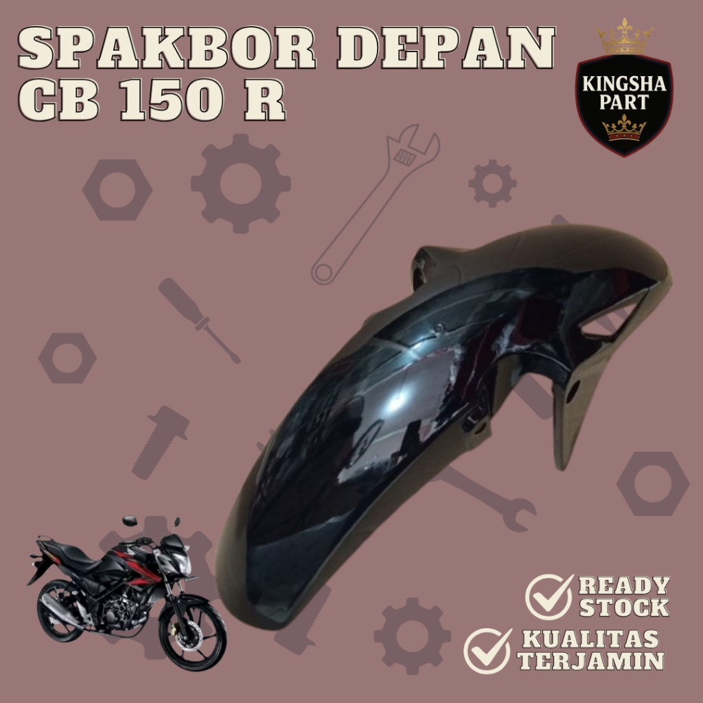Spakbor Depan CB 150 R Slebor depan cb 150 r merek Narita