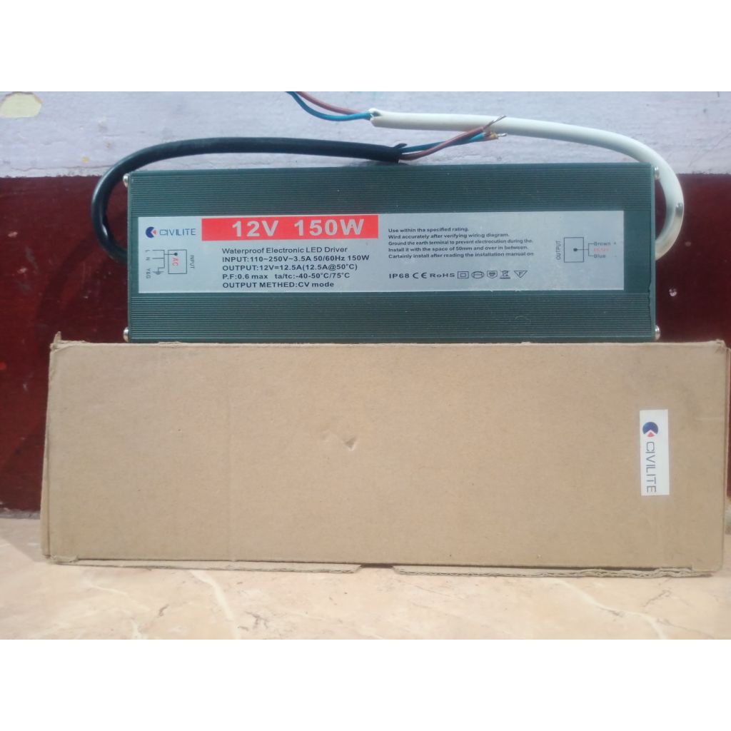 Power supply 12 volt 150 watt