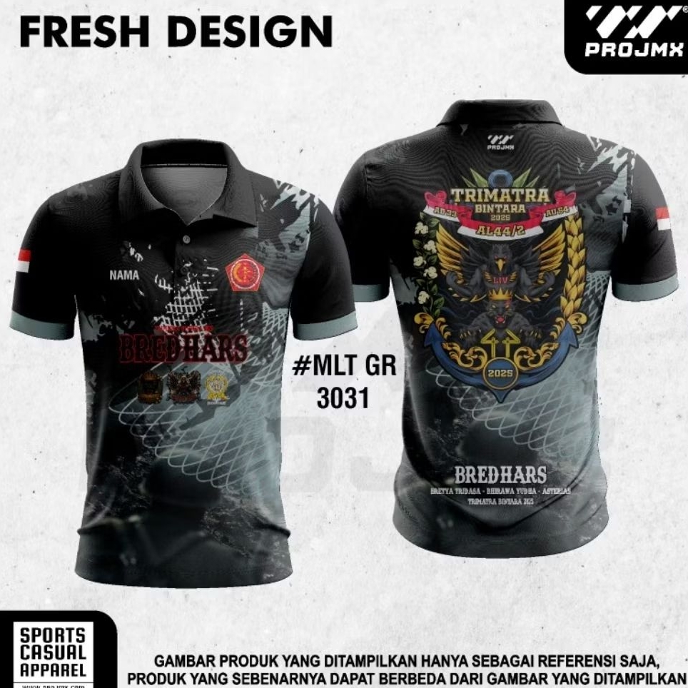 PROJMX - KAOS JERSEY MILITER (BISA CUSTOM DESIGN)