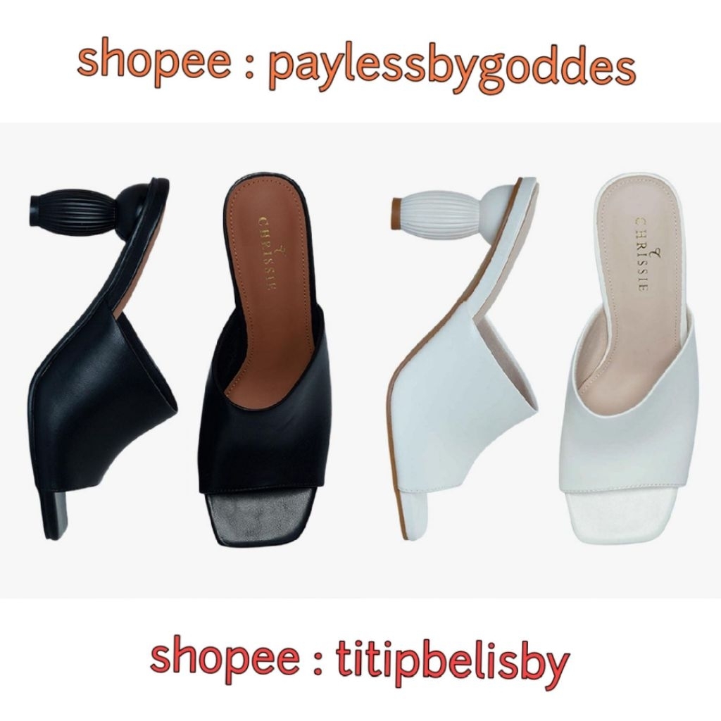 Jastip Termurah Payless by Goddes Sandal Hak Sendal Heels High Heel Fioni