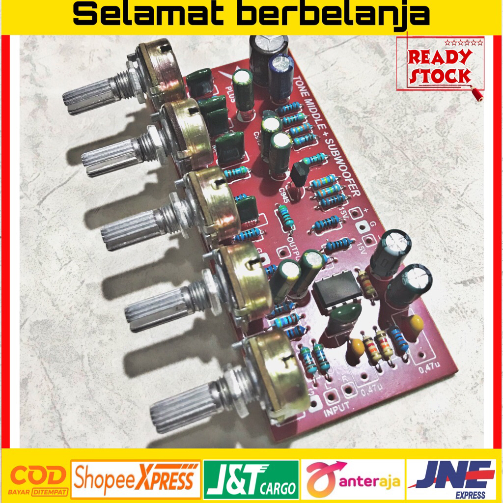 Kit tone control mono middle plus subwoofer CT