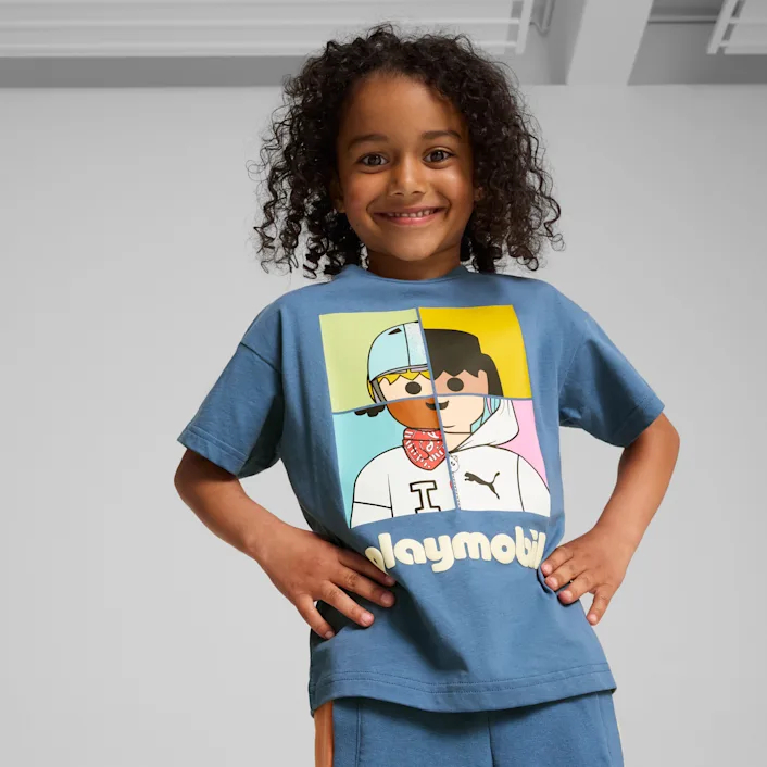 KAOS ANAK PUMA X PLAYMOBIL Graphic Tee 627394 24
