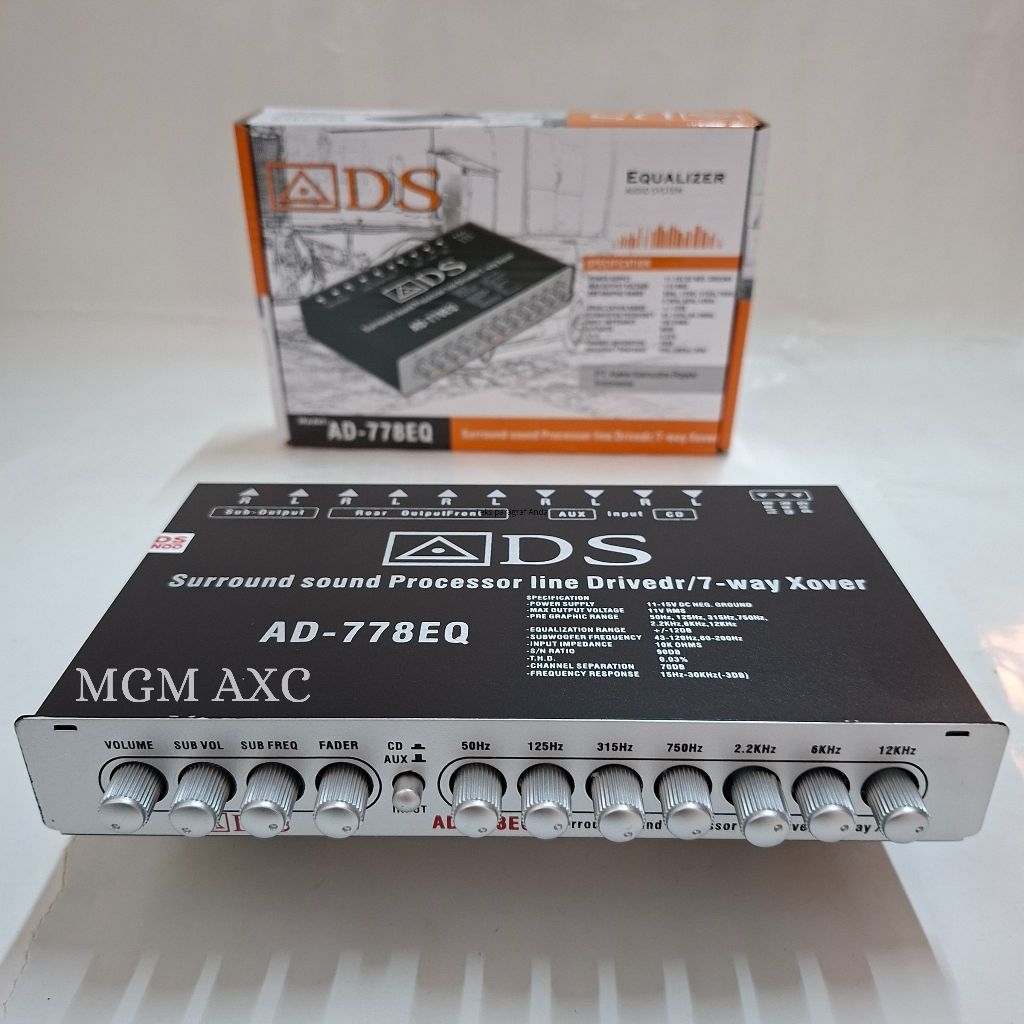 Pream Parametrik ADS  Pream Equalizer Profesional Sound System ADS