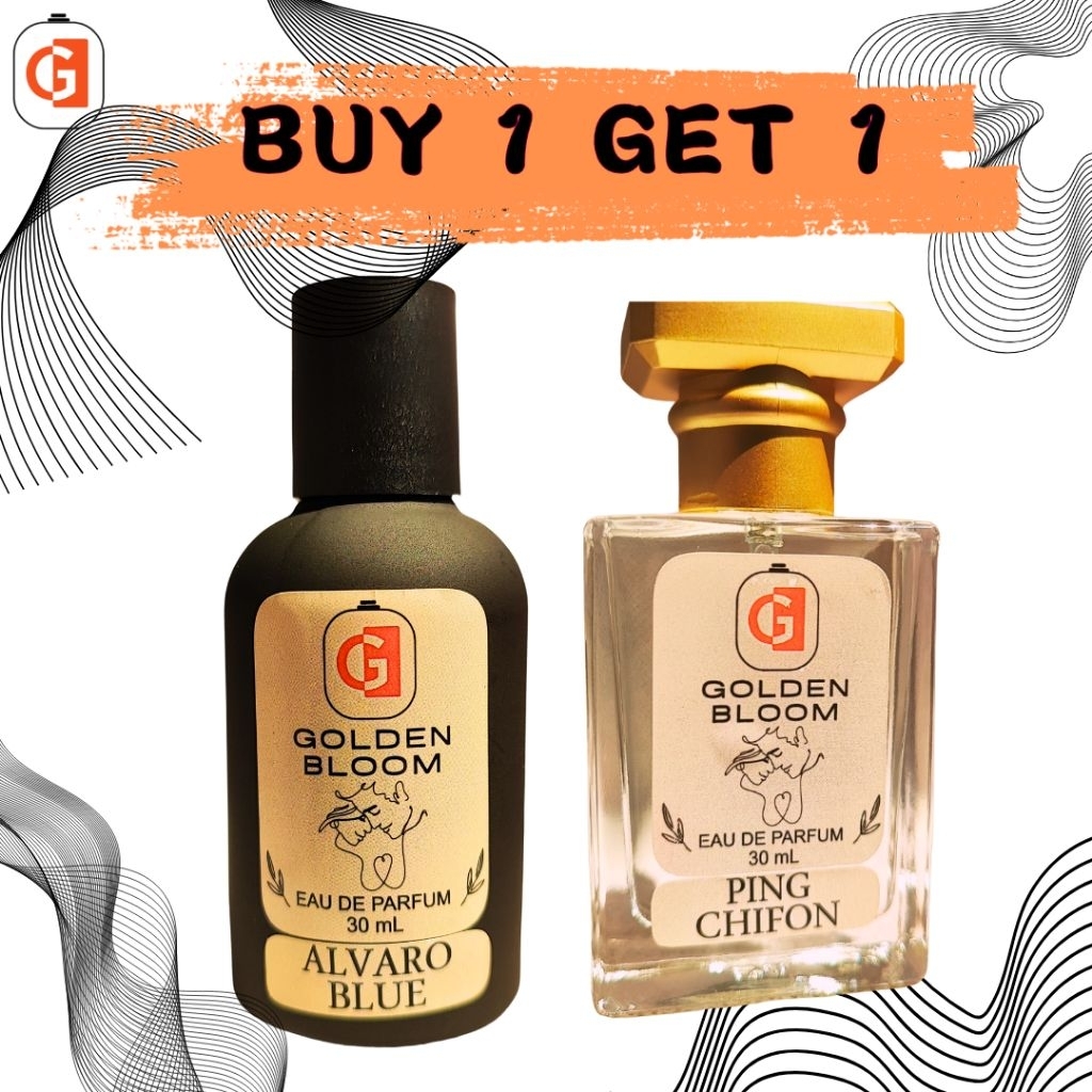 [COD] Promo Parfum Premium Alvaro Blue + Ping Chifon 30ml | BUY 1 GET 1 | Parfum Pria & Wanita Tahan