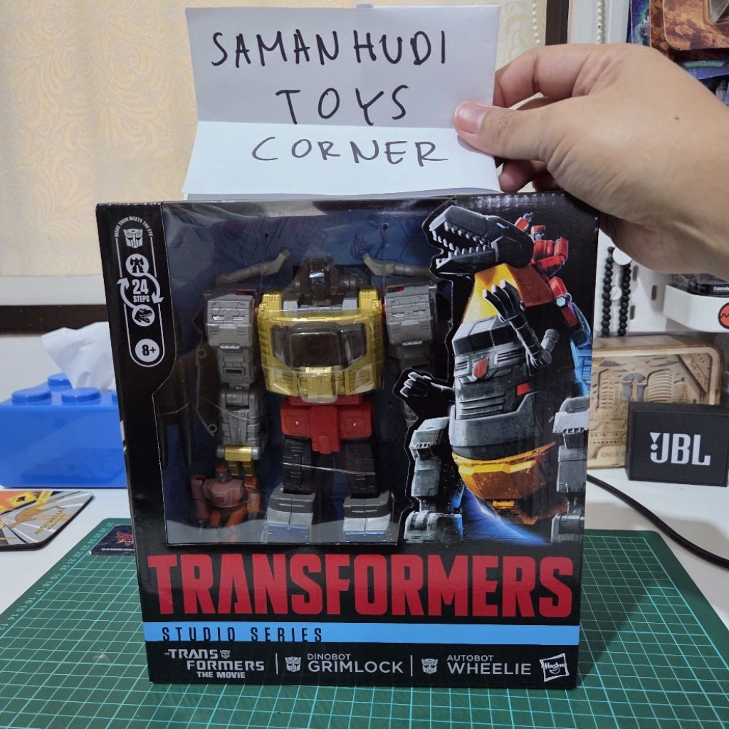 Transformers Studio Series 86 Dinobot Grimlock & Autobot Wheelie