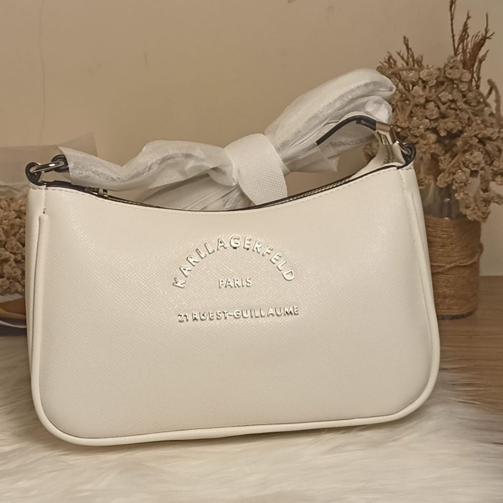 Karl Lagerfeld Hand Bag / Tas Wanita / Tas Jinjing / Tas Putih