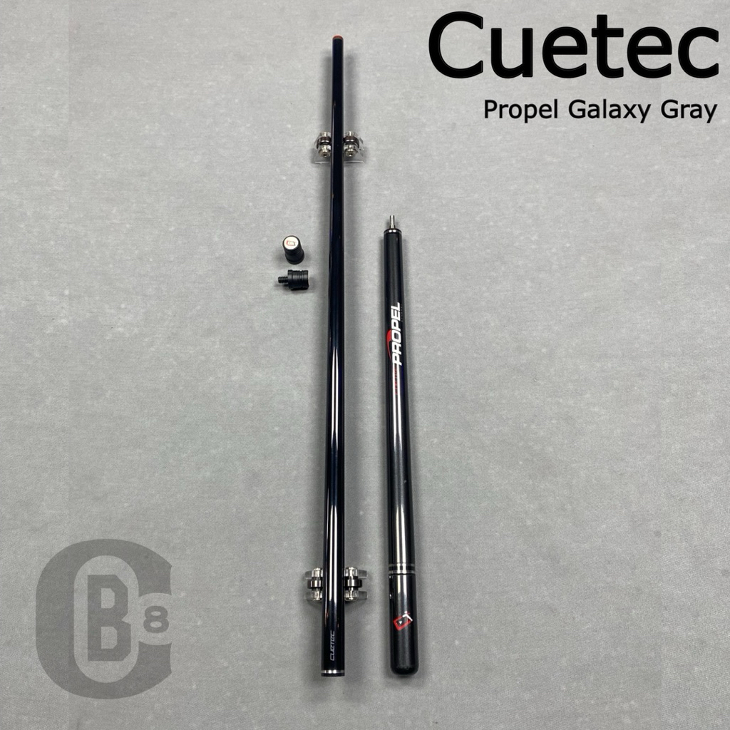 Cuetec Propel Galaxy Gray - Hitam (Secondhand)