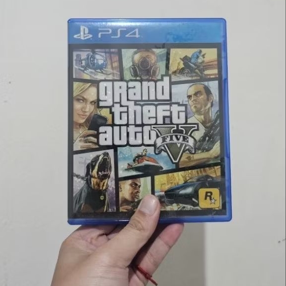 BD KASET PS 4 GTA V MAPS SECOND