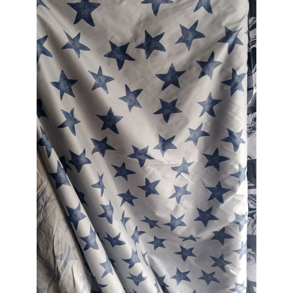 Despo motif bintang Waterproof kain tbal arahan jaket