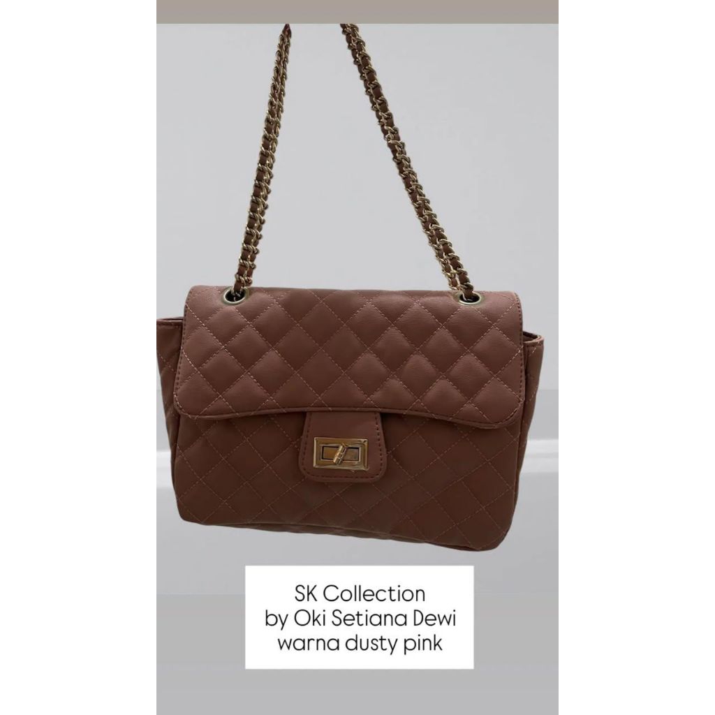 • PR*LOVED • Tas Wanita SK Collection by Oki Setiana Dewi Warna Dusty Pink