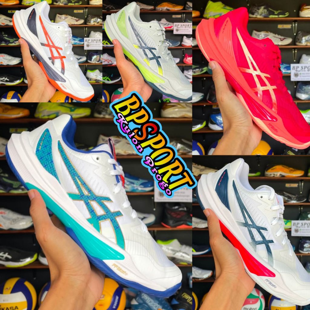sepatu voli asics sky elite 3 low original