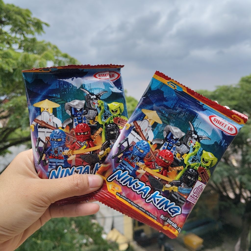 ciki brick / block ninja king / mainan brick / mainan viral