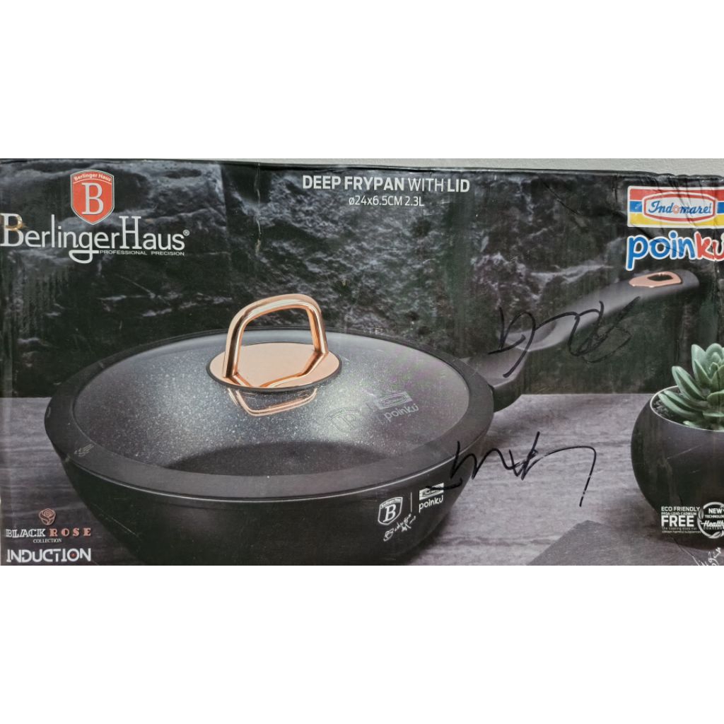 wajan Berlinger Haus Frying Pan 24cm induksi