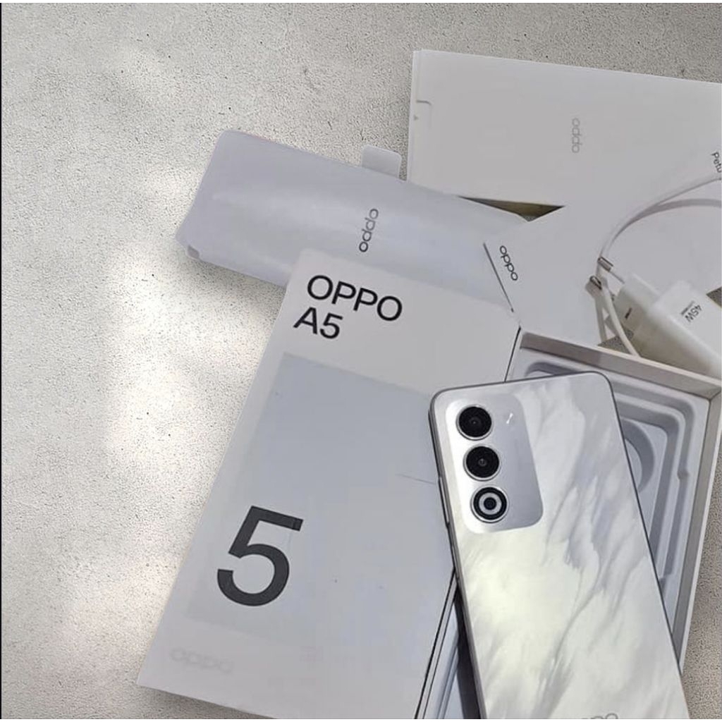 oppo a5 versi ram 8 128gb hp second original lengkap siap pakai