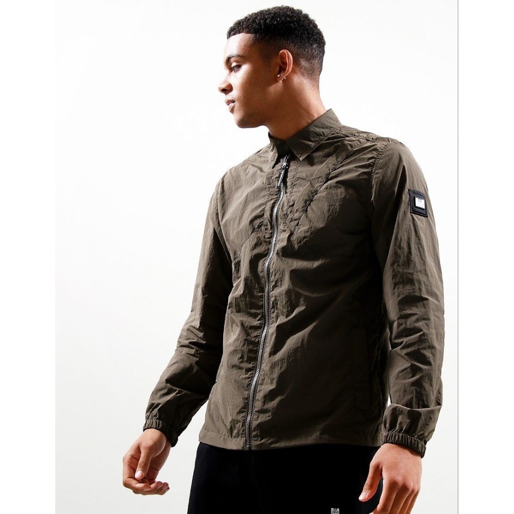 Weekend Offender Mystery Overshirt Jacket Dark Army Original