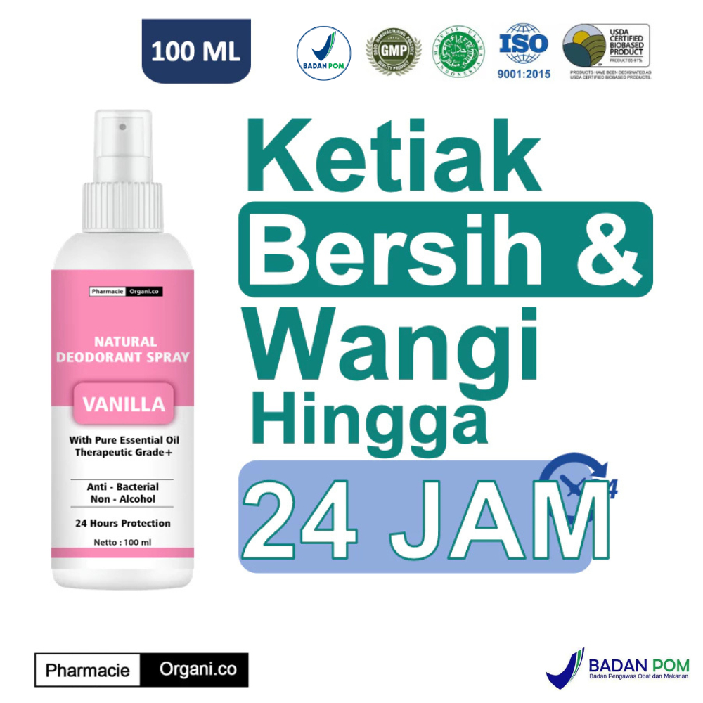 PHARMACIE ORGANICO - DEODORANT TAWAS SPRAY ORGANIK 100ML