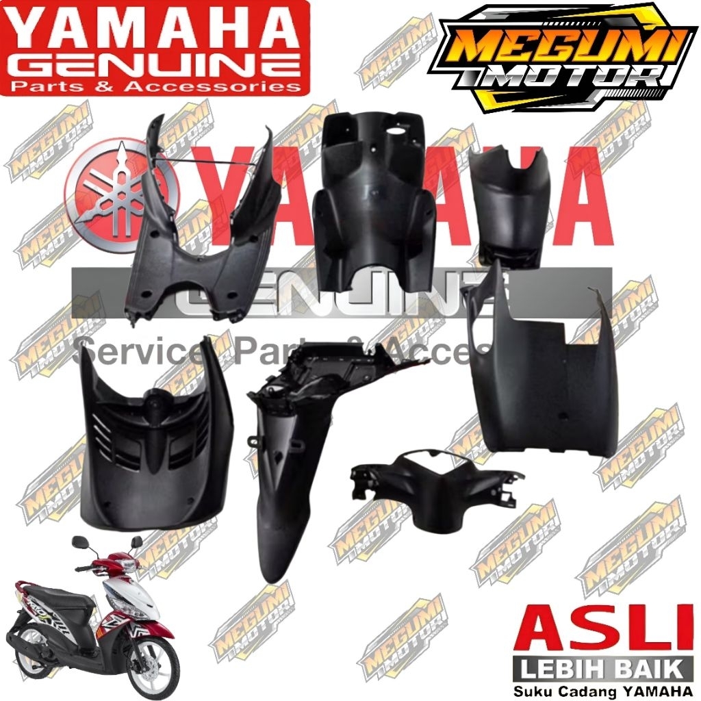 FULL SET BODI BODY KASAR MIO J (7pcs) ORIGINAL YAMAHA