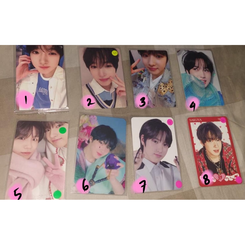 photocard sakuya nct wish official