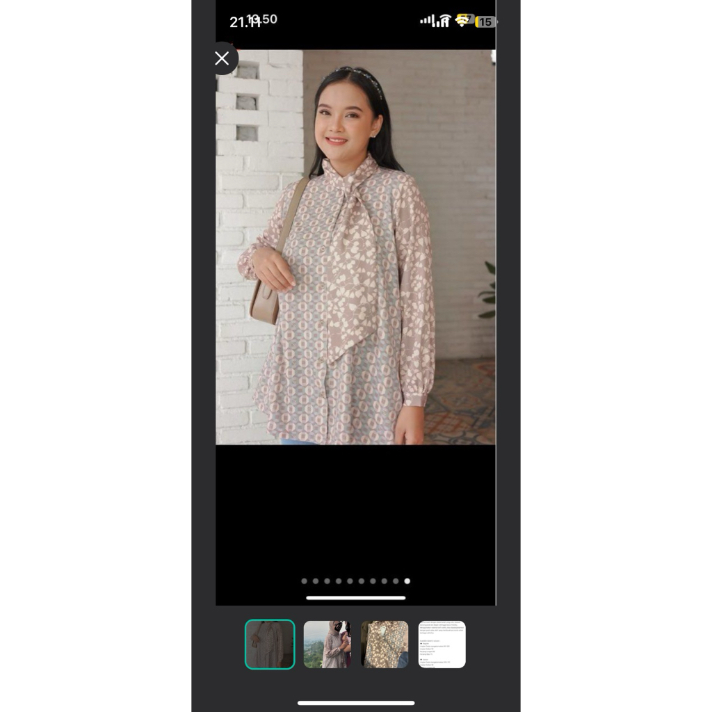 Ederra Piper Top Preloved