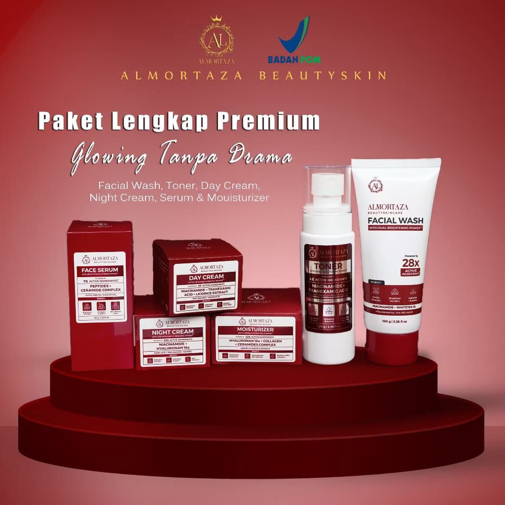 [READY SIAP KIRIM] ALMORTAZA SKINCARE Paket Lengkap Almortaza beauty skincare dan body care Almortaz