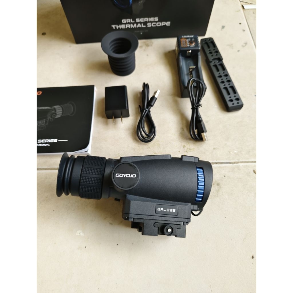 Padox Sport Teropong Malam Thermal 384*288 Scope Termal Teleskop Berburu Rifflescope Kekeran Tele Ma