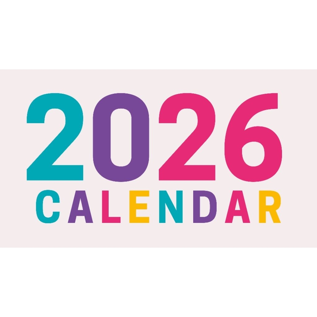 Kalender new 2026/Kalender meja mini/Kalender 2026/kalender meja 2026
