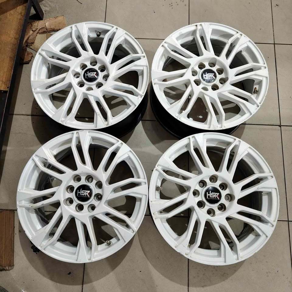 VELG MOBIL RACING HSR SIRIUS RING 16 LEBAR 6 LUBANG BAUT PCD 4X100, 4X114 PELEK