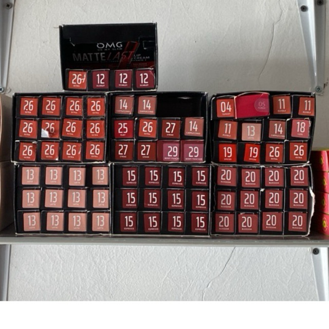 [GROSIR] OMG OH MY GLAM LIPCREAM LAST