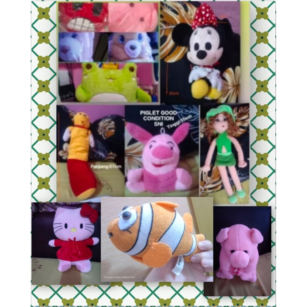 Boneka Mainan Plushie Prel0v3d Murah Beruang,Plushie ORI DISNEY/SNI Boneka Hampers Kado&Koleksi