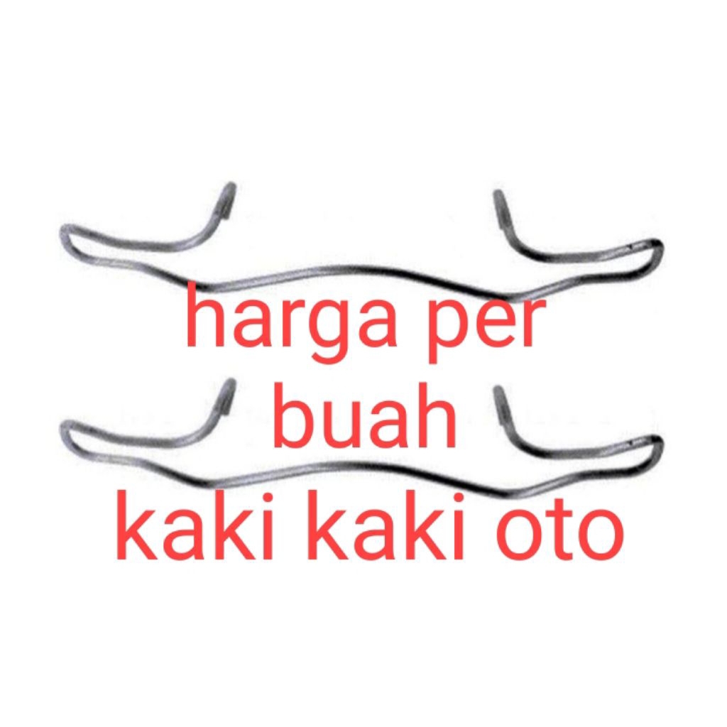 Kawat kampas rem depan kawat disc brake spring brake pad depan  Renault duster