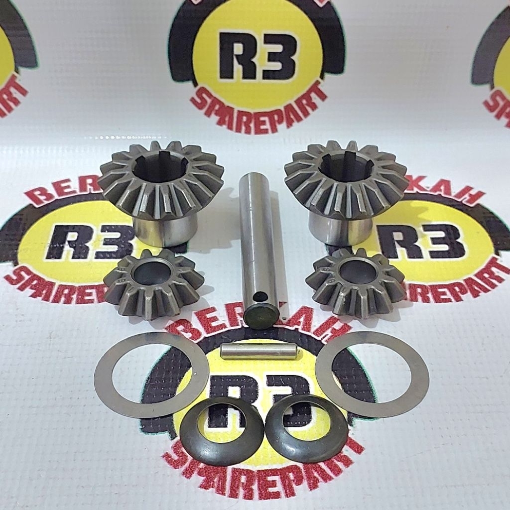 Gear gir gigi gardan belakang set Viar Kaisar Tossa 16:11 planet gear gir gardan set motor roda tiga