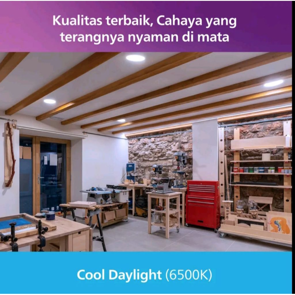 PROMO TERBATAS LAMPU PHILIPS LED PHILIPS LED 14.5 Watt super terang dan hemat 2pcs