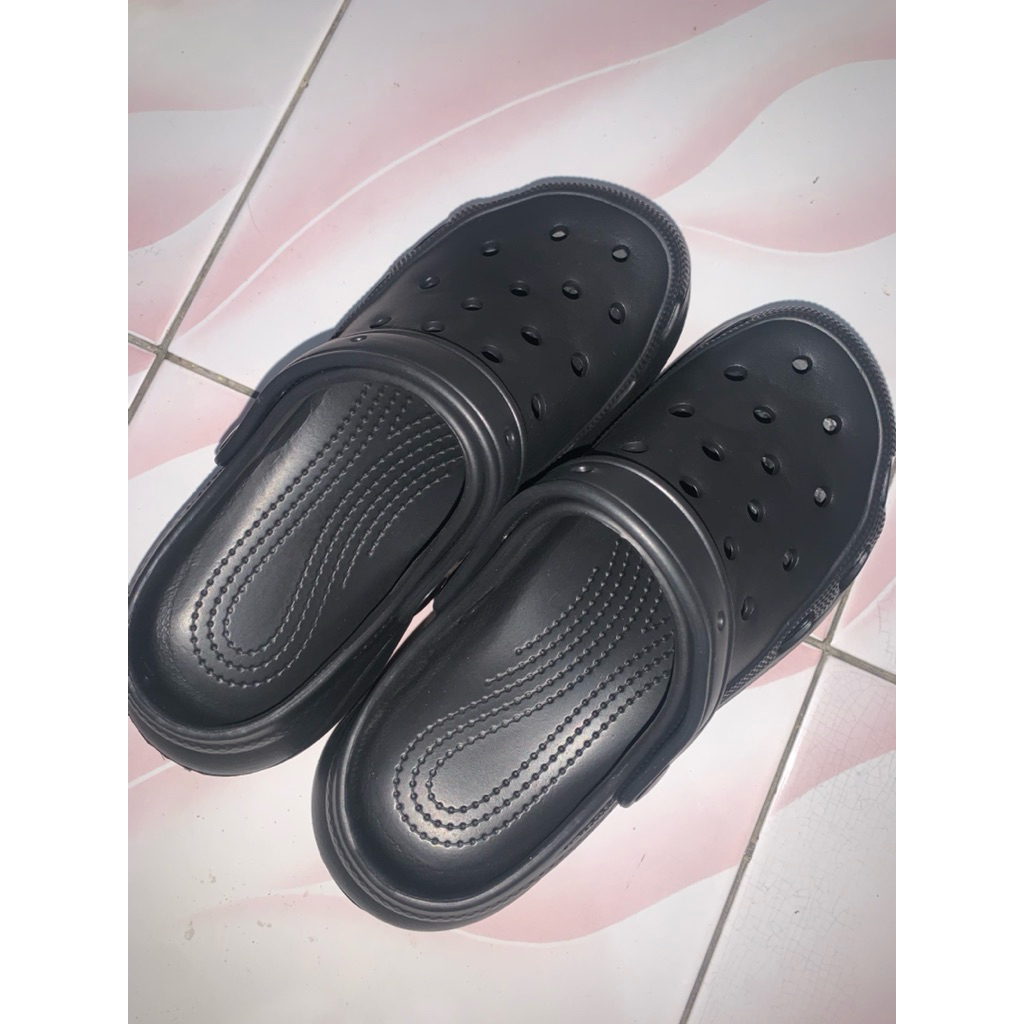 limitless sandal fuji - hitam