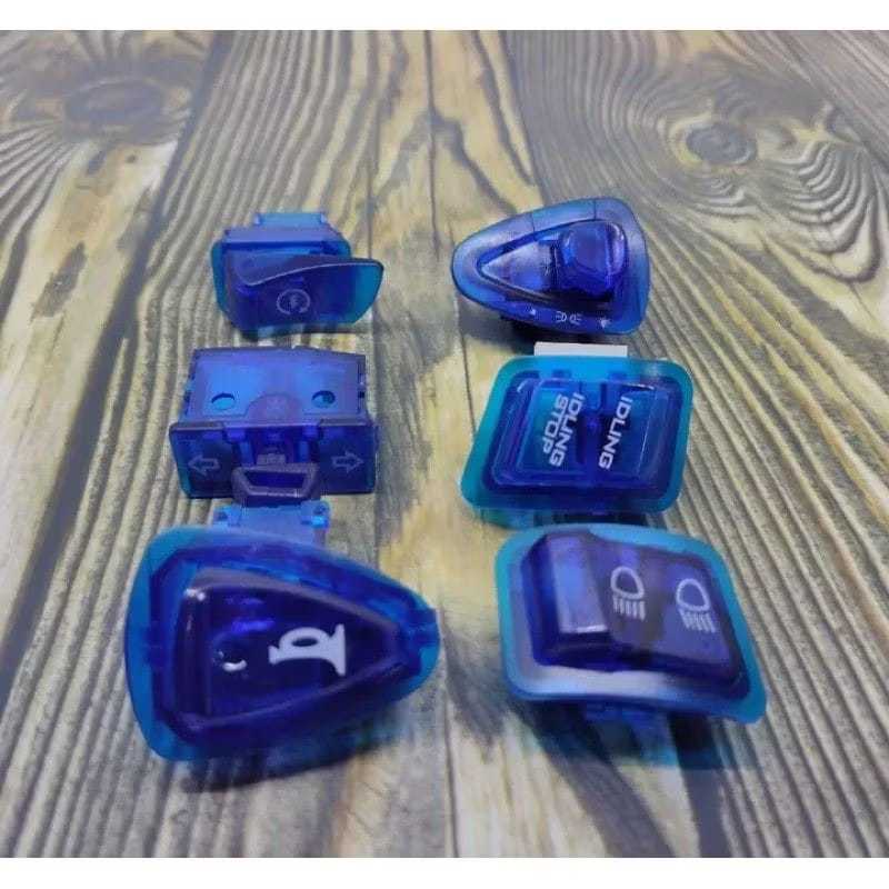 TOMBOL SAKLAR MOTOR HONDA TRANSPARANT VARIASI BEAT FI ESP VARIO SCOOPY REVO DLL