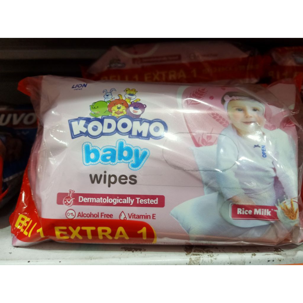 kodomo baby wipes  tisu basah