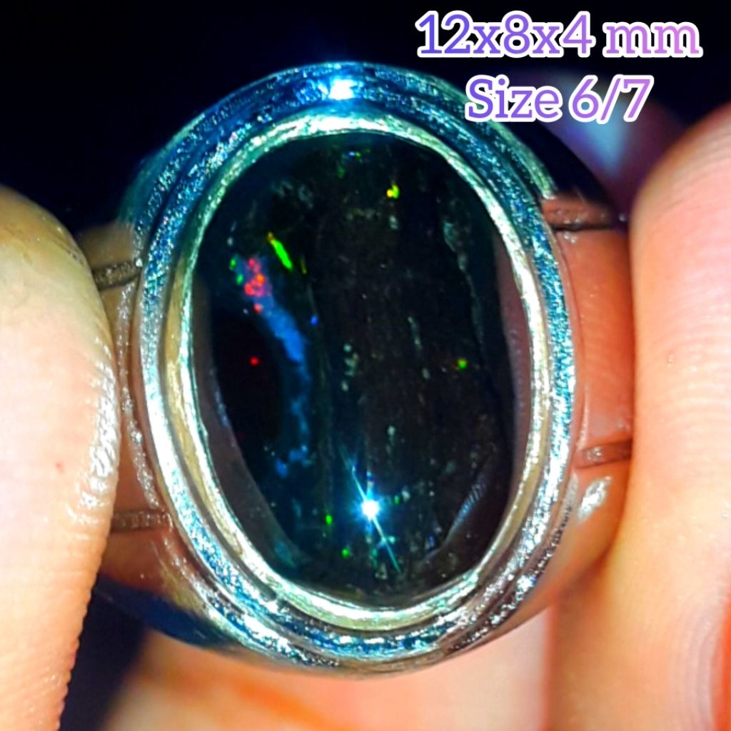 Black Opal Sempur Ruyung Natural Jarong Bahan Ranting
