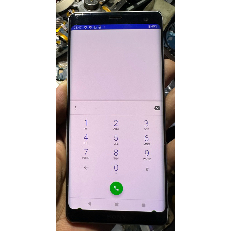 LCD Copotan Ori Hp Sony XZ3
