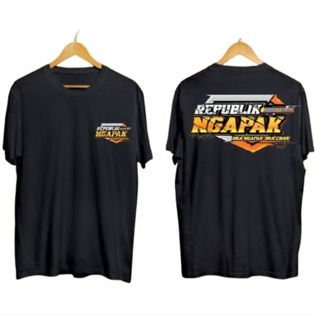 Kaos Jawa Republik Ngapak Ora Ngapak Ora Enak Kaos Distro Unisex