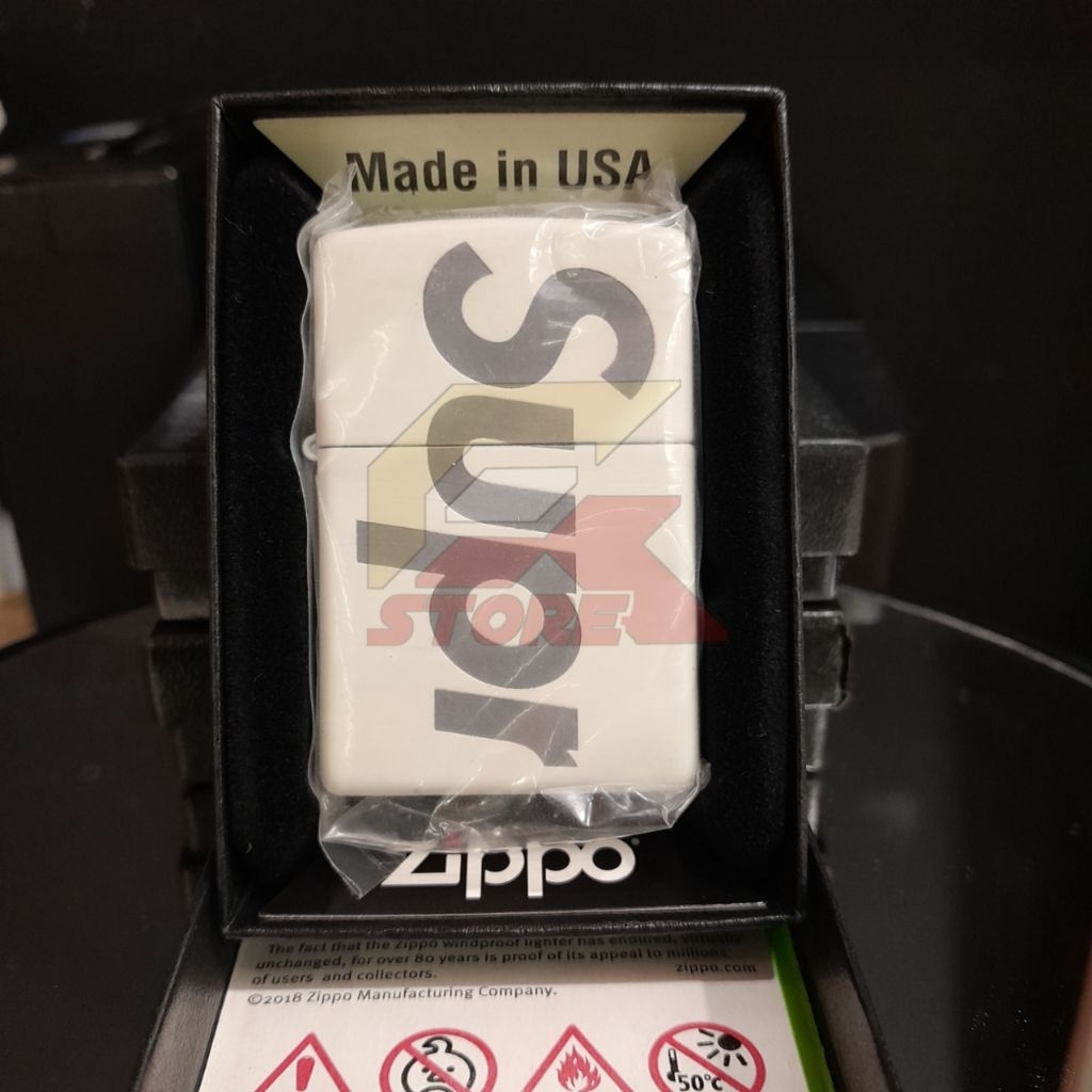 zippo pemantik api / lighter supreme original