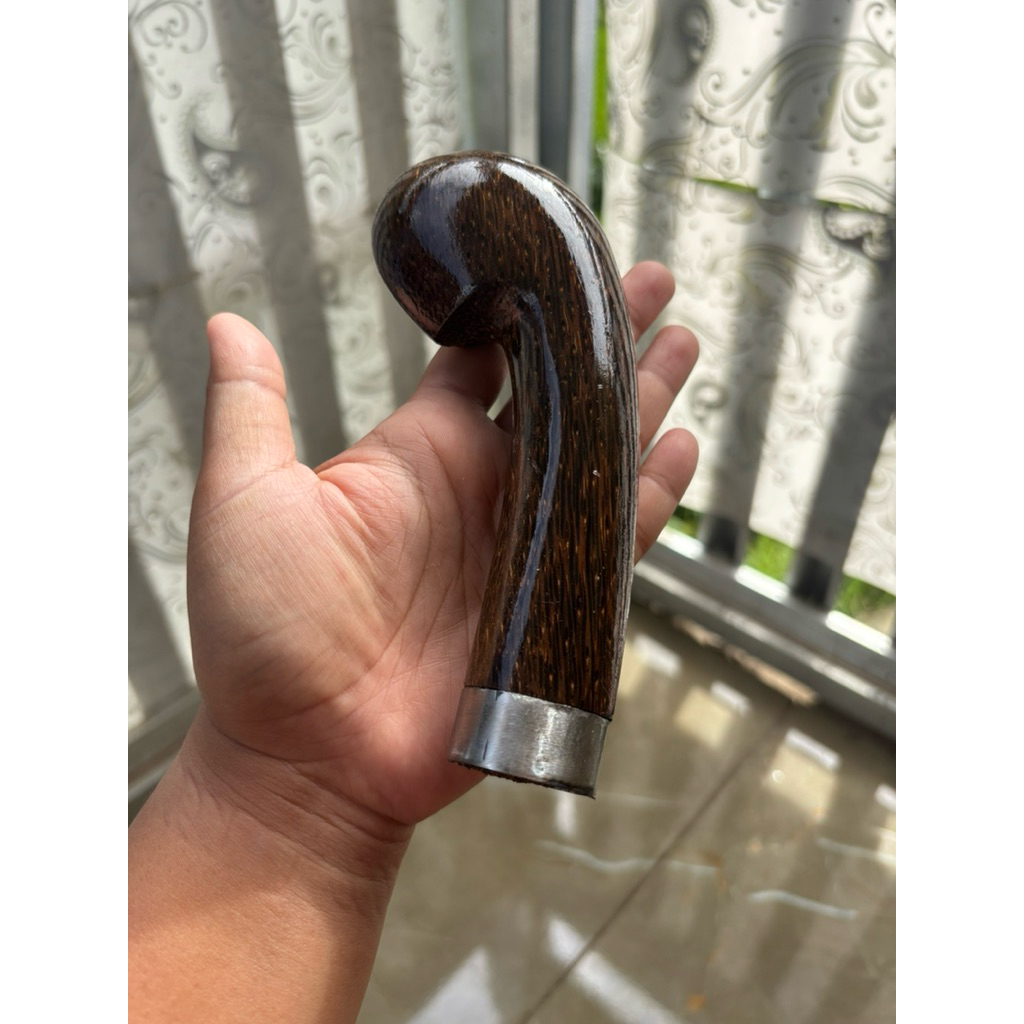 Gagang golok luk ruyung  jengkolan kayu aren