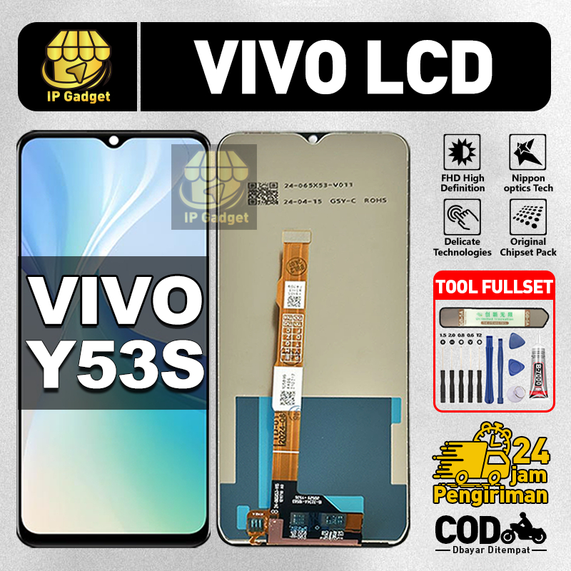 ORI FOR LCD VIVO Y53S Fullset Original LCD HP VIVO Y53S Asli Touchscreen Layar Sentuh HP COD